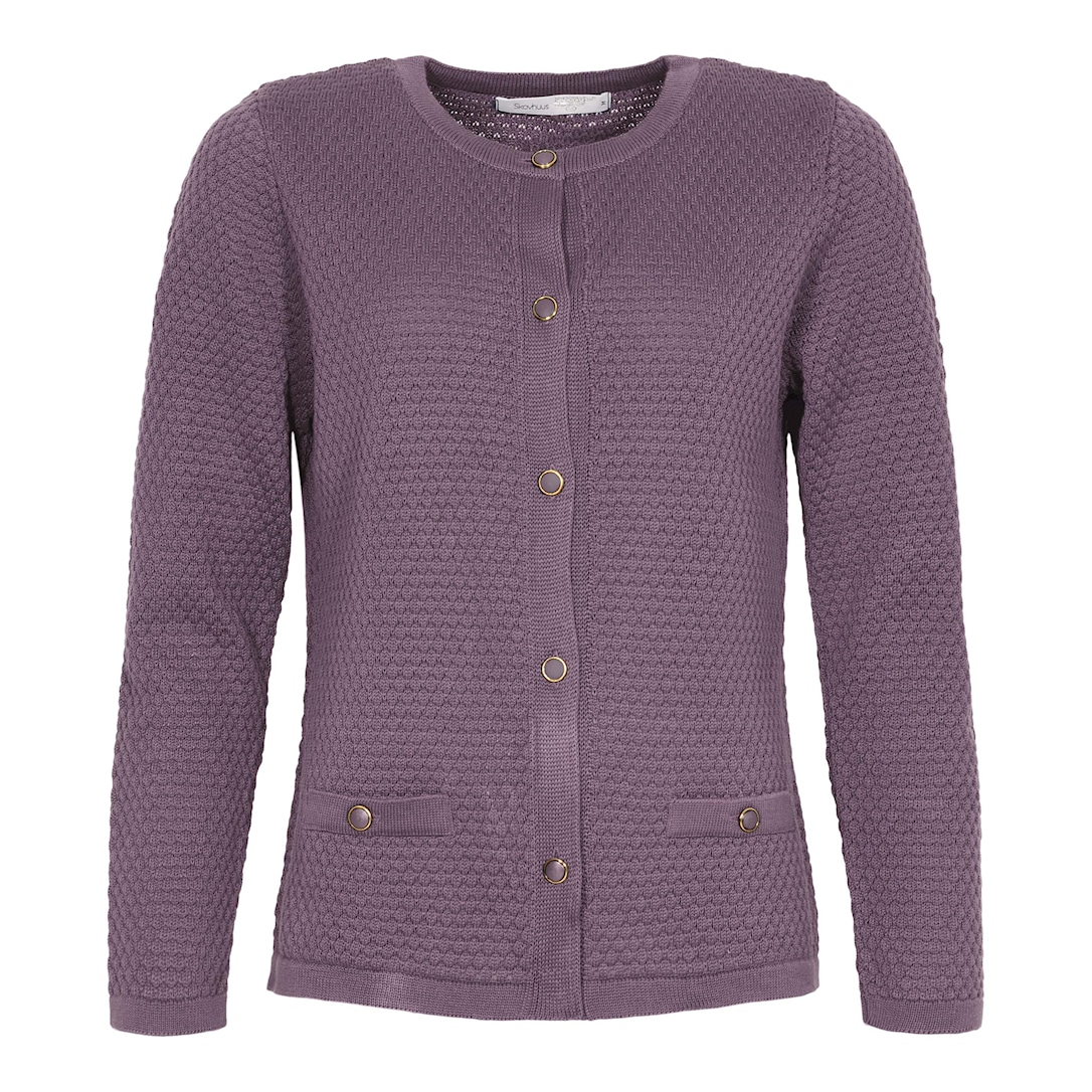 Skovhuus Kvinde Strik Cardigan Mulberry S