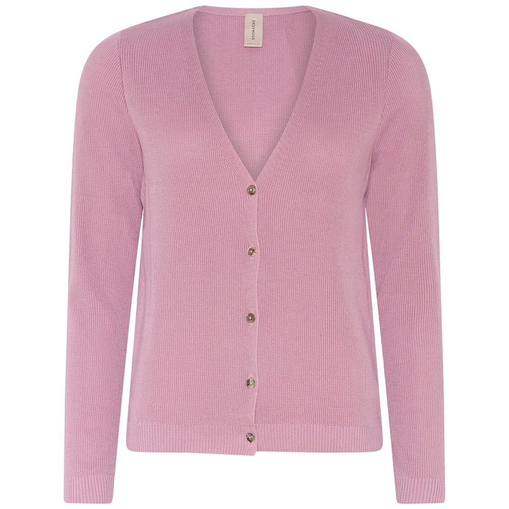 Skovhuus Kvinde Strik Cardigan Lemonade XL