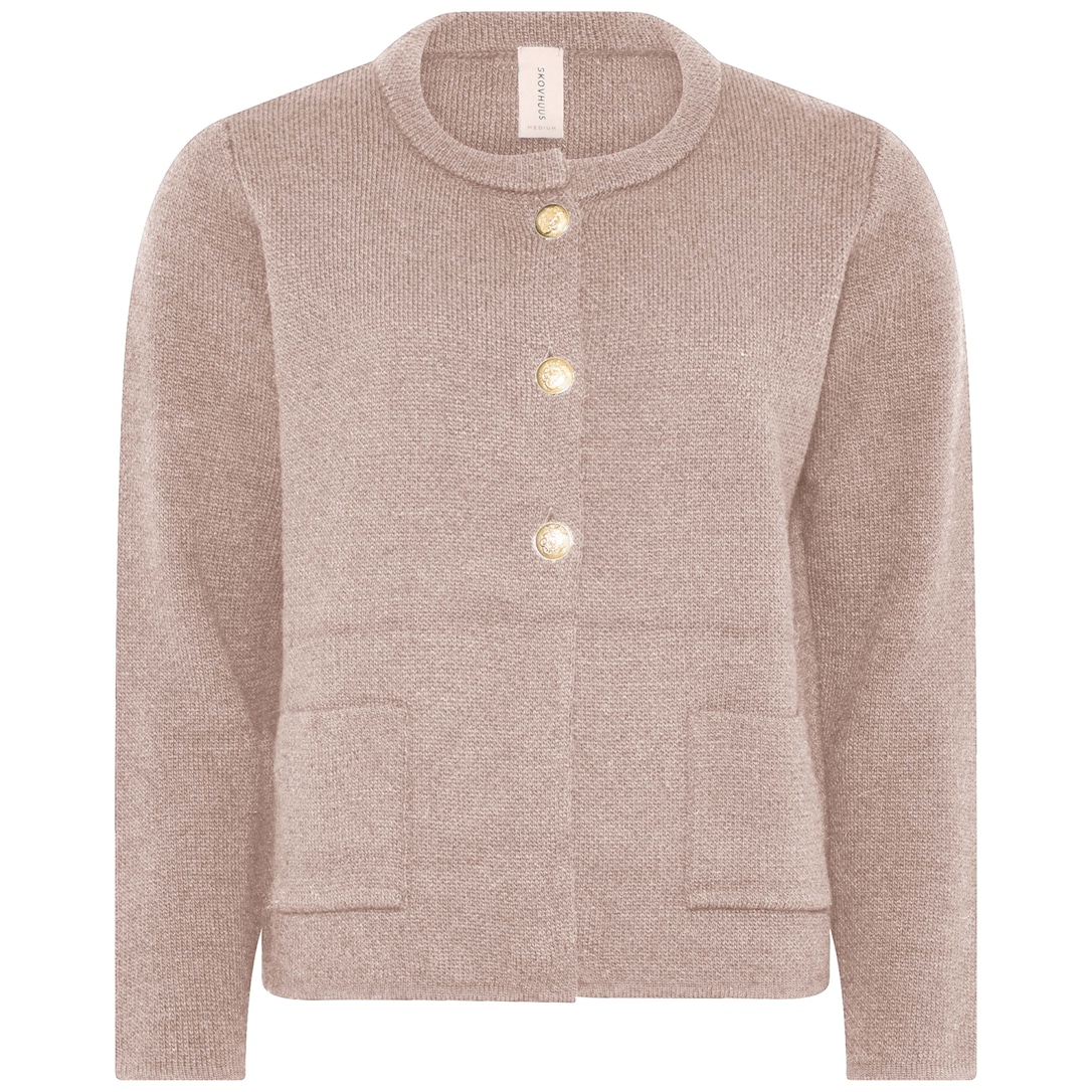 Skovhuus Kvinde Strik Cardigan Old Rose S