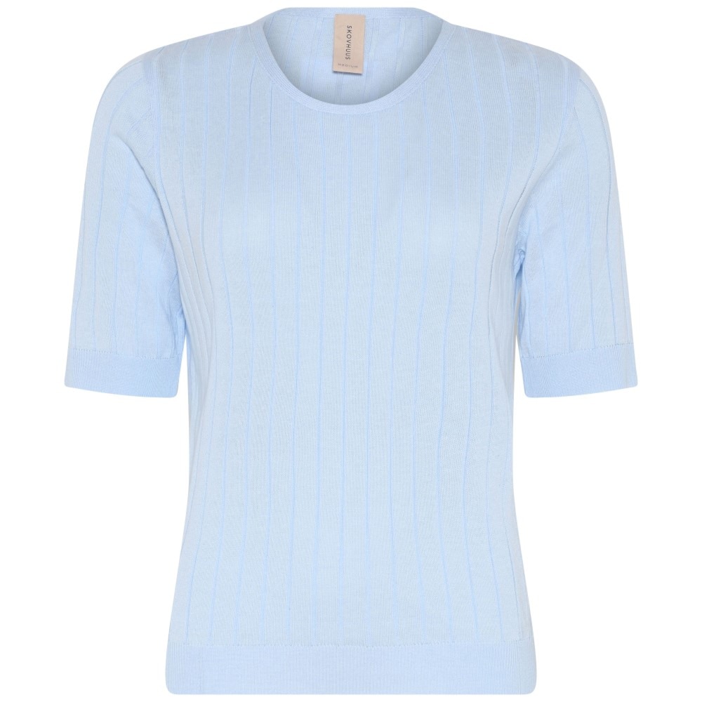 Skovhuus Kvinde Victoria T-shirt Pale Blue S