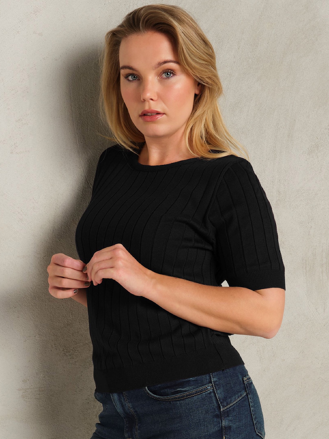 Skovhuus Kvinde Victoria T-shirt Black M