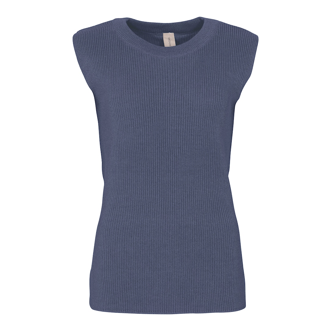 Skovhuus Kvinde Amelia Vest Indigo Blue Xl